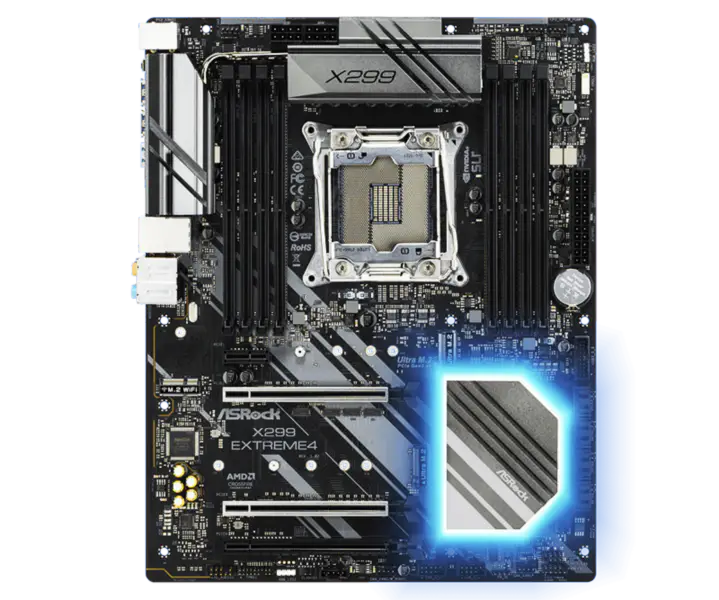 Základní deska X299 Extreme4 Gaming podporuje paměti Ddr4 procesory řady X 79xx 78xx Series Intl X299 Lga 2066
