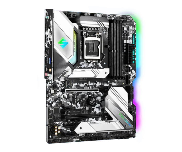 Asrock Z490 Steel Legend Ddr4 Základní deska Part Lga 1700 1200 Ddr4 Ddr5 Z690 Z590 Z590m Z490 X299 X299e H510 B560 B560m B460