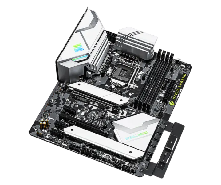 Asrock Z590 Steel Legend Ddr4 Základní deska s podporou procesoru 11900k 11700k Z590 Lga 1200