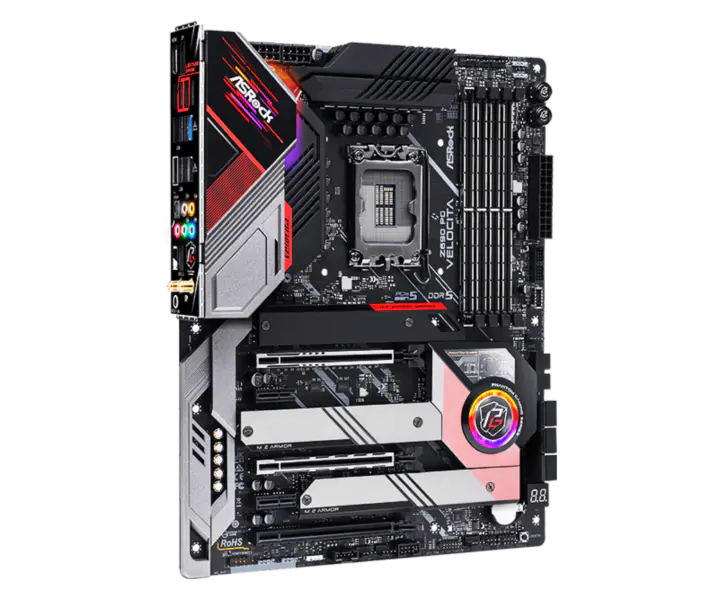 Asrock Z690 Pg Velocita Herní základní deska podporuje paměti Ddr5 CPU 12700k 12900kf Intl Z690 Lga1700