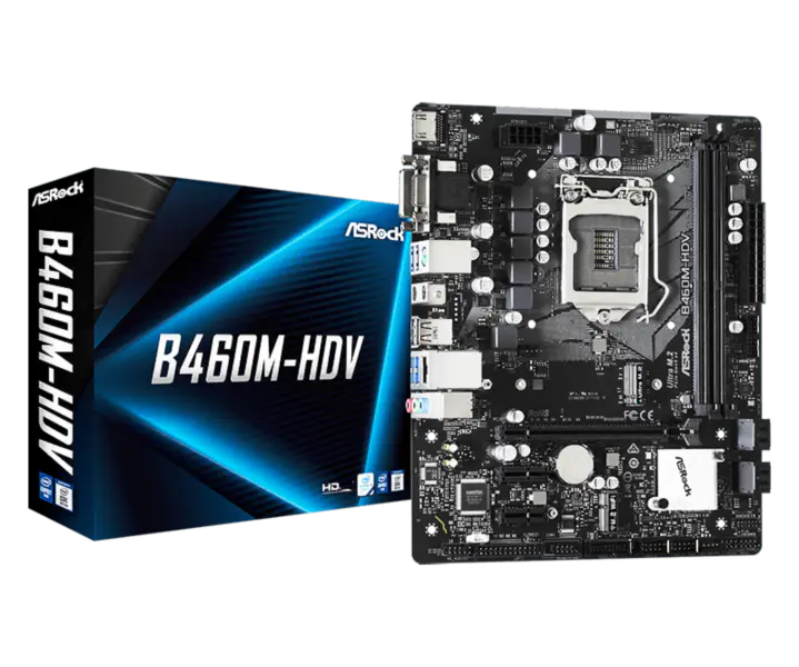 Asrock B460m-hdv Základní deska podporuje procesor 10400 10400k Grafická karta Rtx 3060 3070 Intl B460 Lga 1200