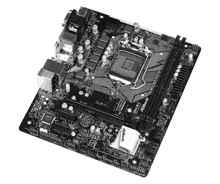 Asrock B460m-hdv Základní deska podporuje procesor 10400 10400k Grafická karta Rtx 3060 3070 Intl B460 Lga 1200