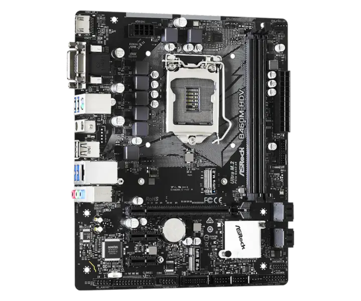 Asrock B460m-hdv Základní deska podporuje procesor 10400 10400k Grafická karta Rtx 3060 3070 Intl B460 Lga 1200