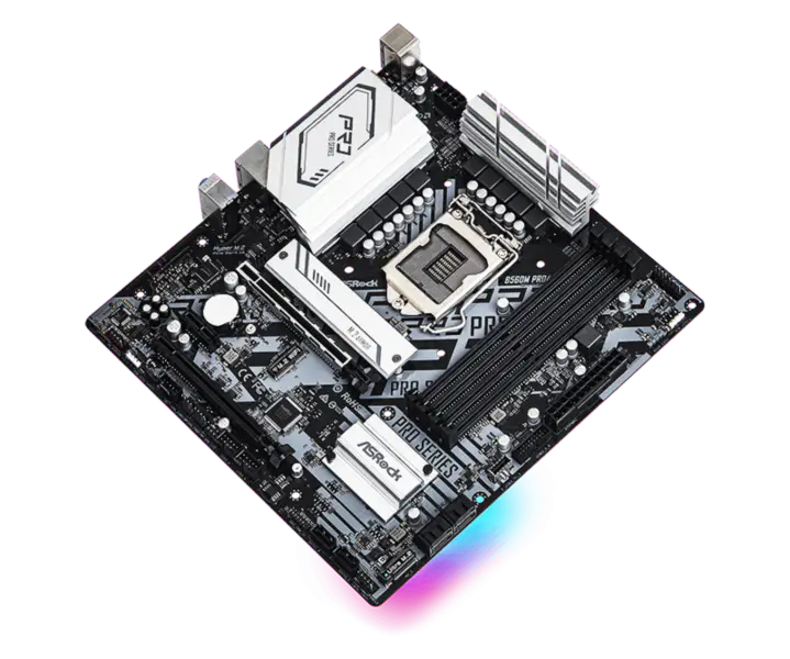 Asrock B560m Pro4 Důmyslná základní deska podporuje procesor 11900k 11700kf Grafická karta Rtx 3060 3070 Intl B560 Lga 1200