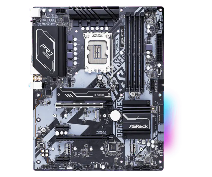 Asrock B660 Pro Rs Podporuje CPU 12700 12400f Intl B660 Lga 1700 Herní základní deska