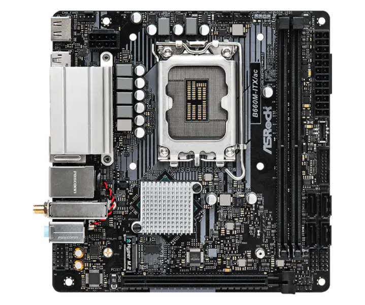 Základní deska Asrock B660m-itx/ac Mini základní deska podporuje procesor 12600 12700 Intl B660 Lga 1700