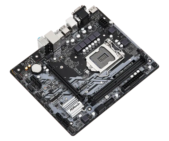 Asrock H510m-hdv/m.2 Office Herní základní deska podporuje CPU 10500 10400 11400f Intl H510 Lga 1200