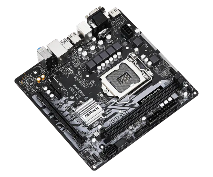 Asrock H510m-hvs Základní deska pro kancelářské hry Podporuje CPU 10500 10400 11400f Intl H510/lga 1200 H510m Hvs