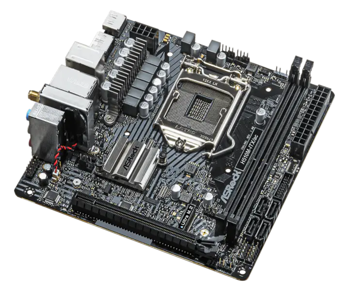 Asrock H510m-itx/ac Mini základní deska Herní základní deska Podporuje CPU 10500 10400 11400f Intl H510 Lga 1200