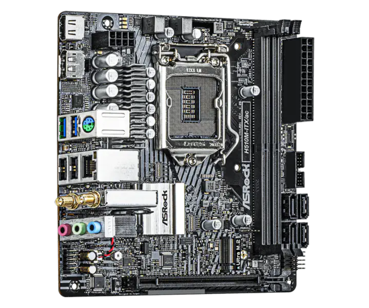 Asrock H510m-itx/ac Mini základní deska Herní základní deska Podporuje CPU 10500 10400 11400f Intl H510 Lga 1200