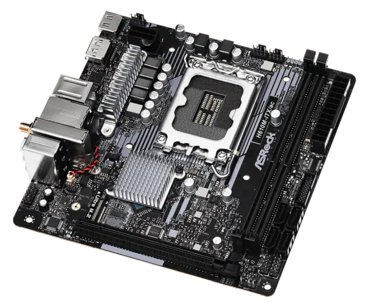 Asrock H610m-itx Ac Mini Základní deska podporuje CPU 12100 12400 Intl H610 Lga 1700