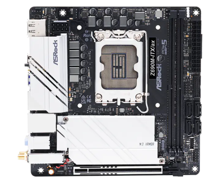 Z690m-itx Ax Mini Základní deska Ddr4 Podpora CPU12700kf 12700k 12600k Intl Z690 Lga 1700 Z690m Itx