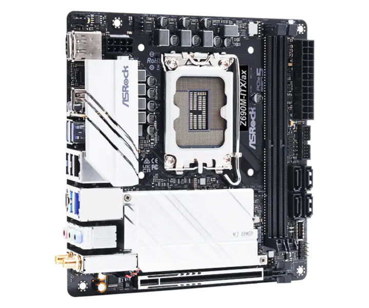 Z690m-itx Ax Mini Základní deska Ddr4 Podpora CPU12700kf 12700k 12600k Intl Z690 Lga 1700 Z690m Itx