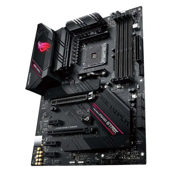 Základní deska Rog Strix B550-f Gaming podporuje procesory 3700x 5800x 5600x a B550 Socket Am4