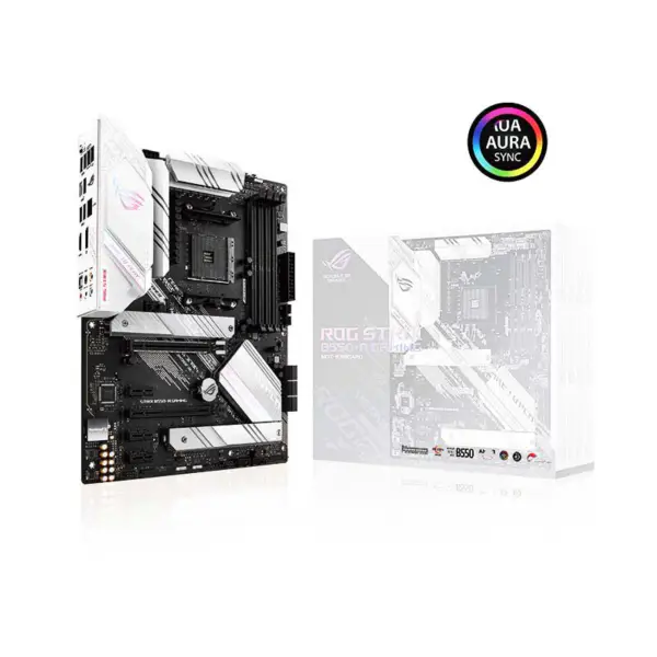 Rog Strix B550-a Gaming Blowing Snow Herní základní deska podporuje procesory 3700 X5600x 5800x a B550socket Am4