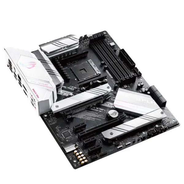 Rog Strix B550-a Gaming Blowing Snow Herní základní deska podporuje procesory 3700 X5600x 5800x a B550socket Am4