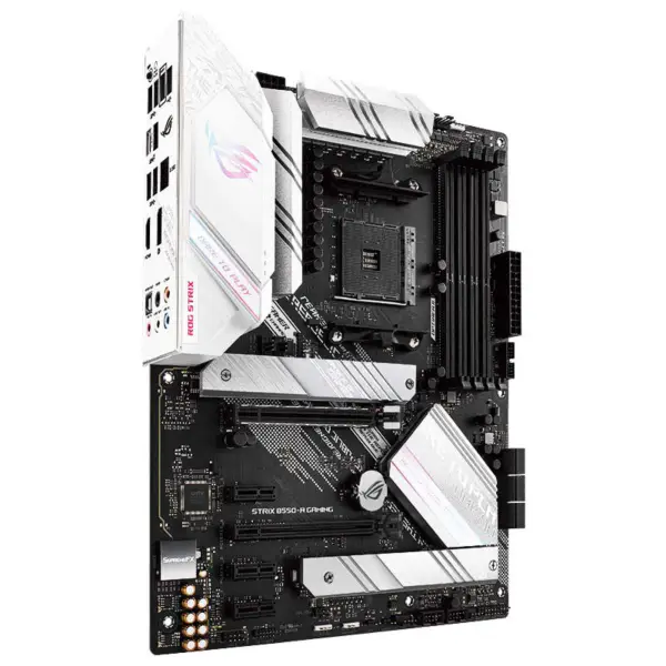 Rog Strix B550-a Gaming Blowing Snow Herní základní deska podporuje procesory 3700 X5600x 5800x a B550socket Am4