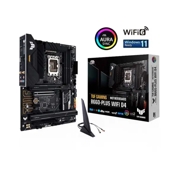 Tuf Gaming Motherboard B660-plus Wifi D4 Základní deska podporuje CPU 12700/12400f Intl B660 Lga 1700