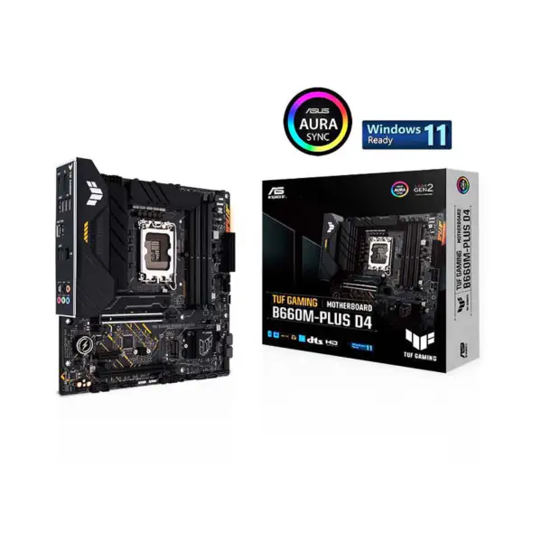Tuf Gaming B660m-plus D4 Heavy Gunner Základní deska počítače podporuje procesor 12700 12400f Intl B660 Lga 1700