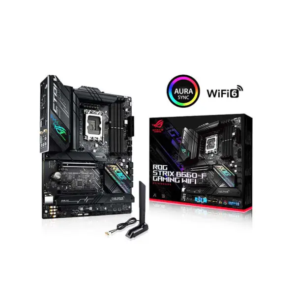 Rog Strix B660-f Herní Wifi Základní deska Podporuje Ddr5 Paměti Intl B660 Lga 1700 2.5g Síťová karta Wifi6