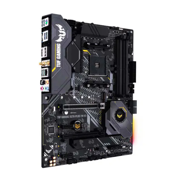Tuf Gaming X570-plus Základní deska s podporou Wi-fi pro procesory 5700g/5800x/5900x a X570 pro socket Am4