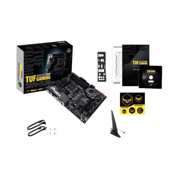 Tuf Gaming X570-plus Základní deska s podporou Wi-fi pro procesory 5700g/5800x/5900x a X570 pro socket Am4