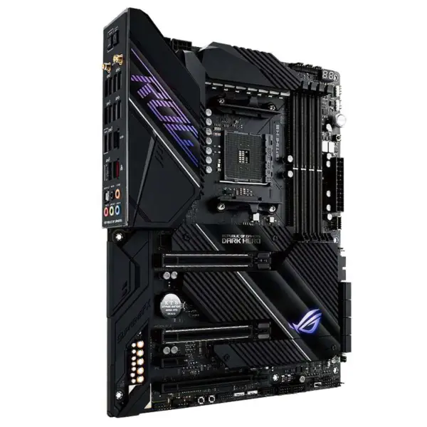Rog Crosshair Viii Dark Hero C8dh Herní základní deska a X570 podporuje procesory 5900x 5800x 5600x Socket Am4