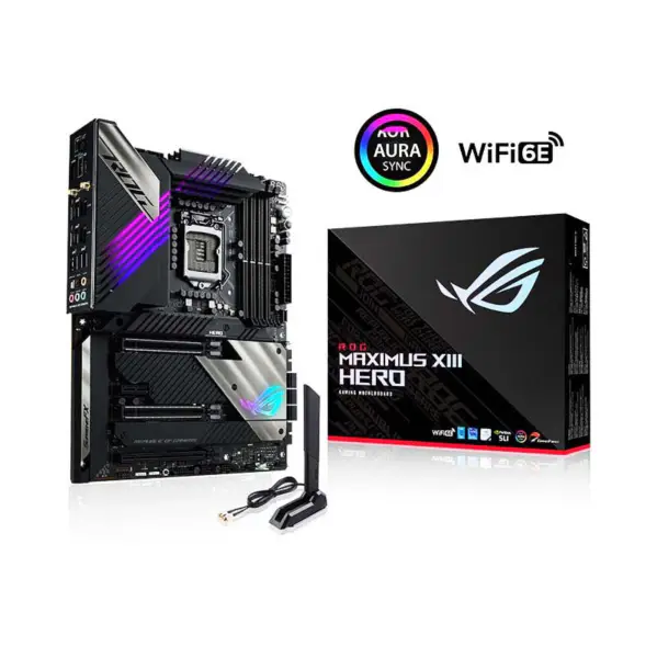 Rog Maximus Xiii Hero M13h Základní deska podporuje CPU 10900k/10700k 14+2 napájecí moduly Intl Z590 Lga 1200