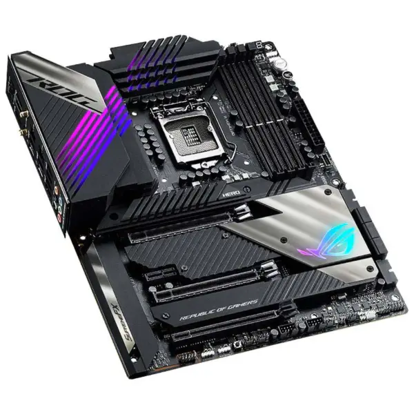 Rog Maximus Xiii Hero M13h Základní deska podporuje CPU 10900k/10700k 14+2 napájecí moduly Intl Z590 Lga 1200