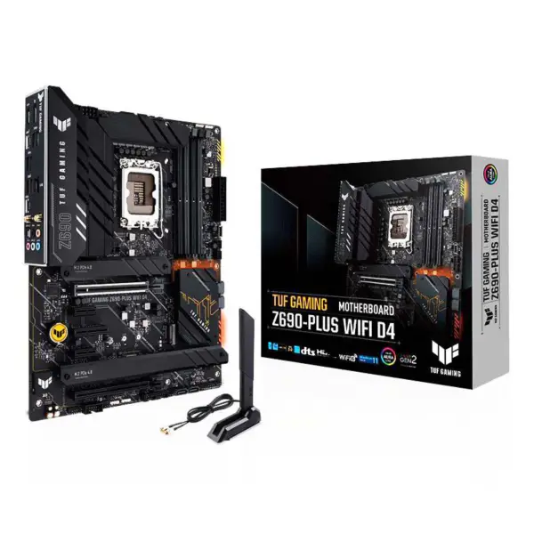 Tuf Gaming Z690-plus Wifi D4 Základní deska podporuje paměti Ddr4 Cpu 12700 12700kf Intl Z690 Lga 1700