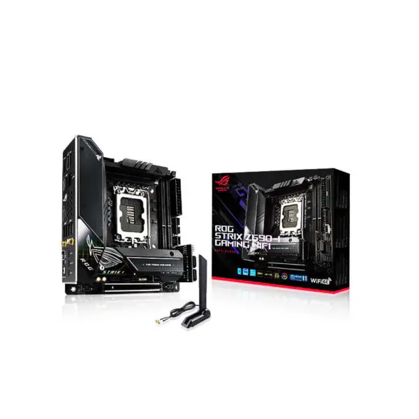 Rog Strix Z690-i Herní Wifi Základní deska Itx Mini Board Podpora pamětí Ddr5 Procesor 12900k 12700k Intl Z690 Lga 1700