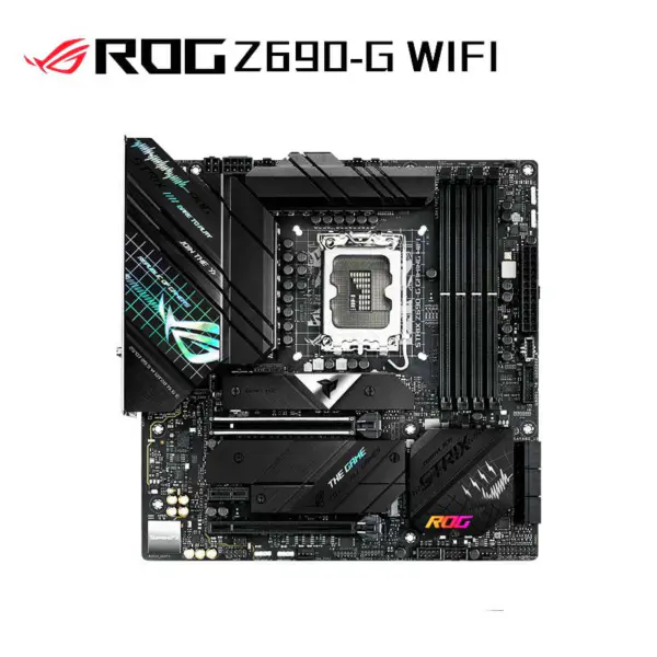 Rog Strix Z690-g Gaming Wifi Compact Matx Základní deska s podporou pamětí Ddr5 Procesor 12900k 12700k Intl Z690 Lga 1700