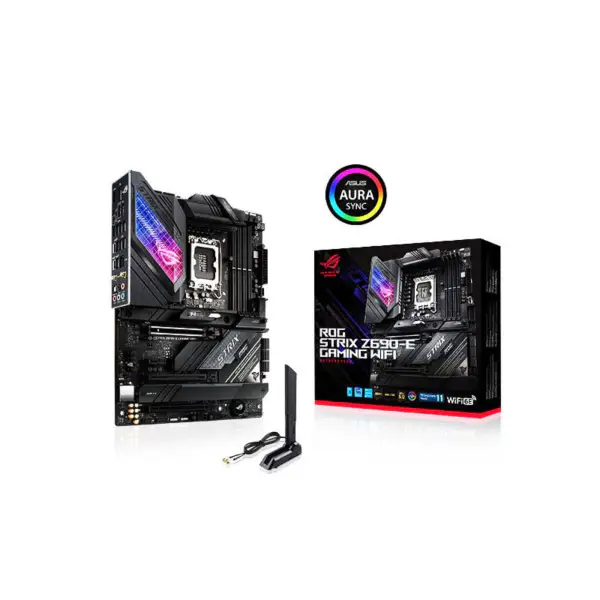 Rog Strix Z690-e Gaming Wifi Základní deska podporuje paměti Ddr5 CPU 12900k 12700k Intl Z690 Lga 1700