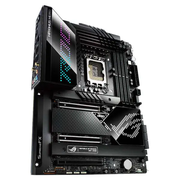 Základní deska Rog Maximus Z690 Hero podporuje paměti Ddr5 CPU 12900k 12700k Intl Z690 Lga 1700