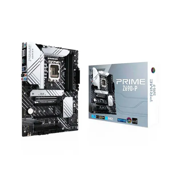 Prime Z690-p Základní deska podporuje paměti Ddr5 Cpu 12700 12700kf Intl Z690 Lga 1700