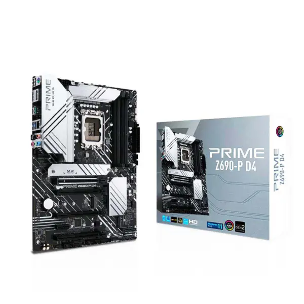 Prime Z690-p D4 Základní deska podporuje paměti Ddr4 Cpu 12700 12700kf Intl Z690/lga 1700 14+1 Dr Mos Napájecí modul