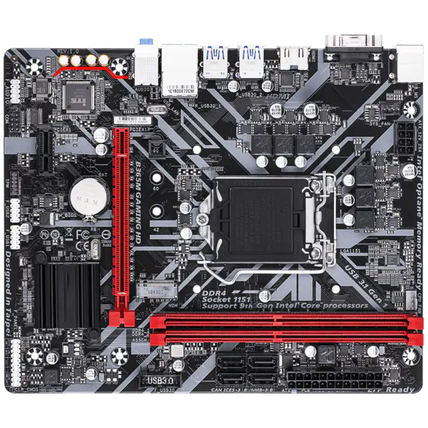 Hd Graphics B365 Herní základní deska B365m Gaming Hd I3 I5 I7 Sata2.0 Ddr4 2666/2400/2133 Mhz