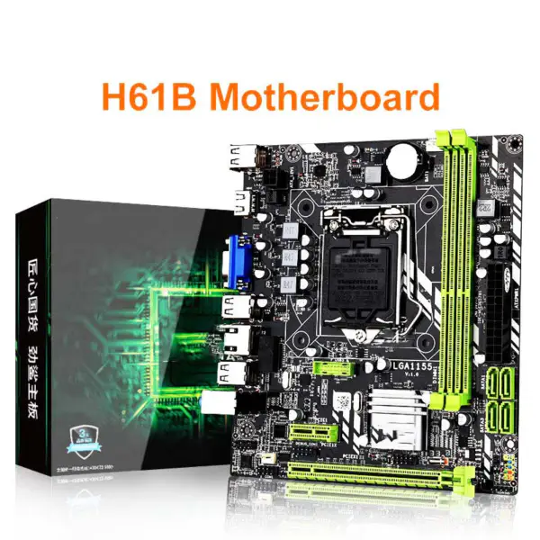 V3 V4 Herní základní deska Cena H61 Ddr3 Lga1155 I3 I5 I7 Sata2.0 1333 Dram H61b