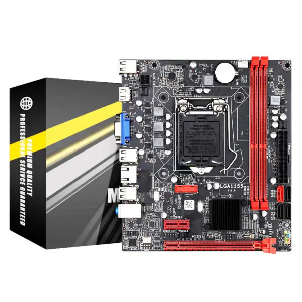 Základní deska bez patice B75 Lga1155 Základní deska s vysokým výkonem pro hry Ddr3 Základní deska pro PC