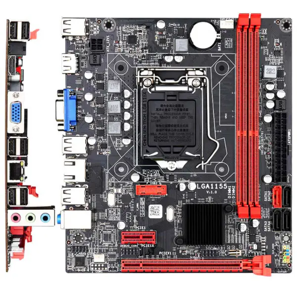 Základní deska bez patice B75 Lga1155 Základní deska s vysokým výkonem pro hry Ddr3 Základní deska pro PC