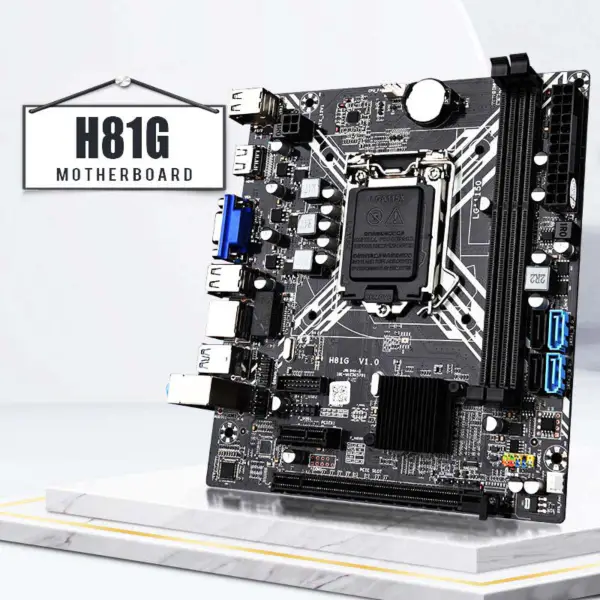 Základní deska Základní deska pro grafický čip H81g Základní desky Ddr3 16gb Usb Sata 3.0