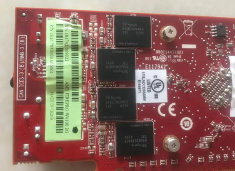 Profesionální grafická karta AMD FirePro W4100 2G DDR5