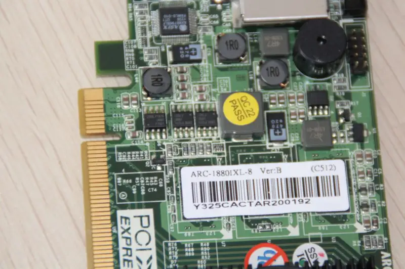 Areca ARC-1880 ARC1880IXL-8 VER:B Karta RAID SAS SATA Array Card