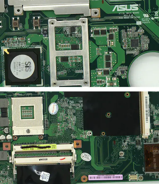 Základní deska Asus X73S K73SV X71SL