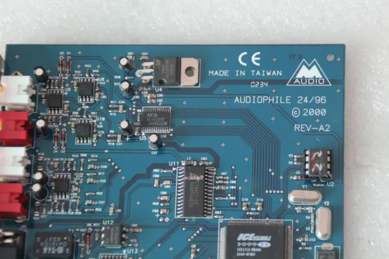 Podpora zvukové karty M-Audio Audiophile 24/96 pro Win7