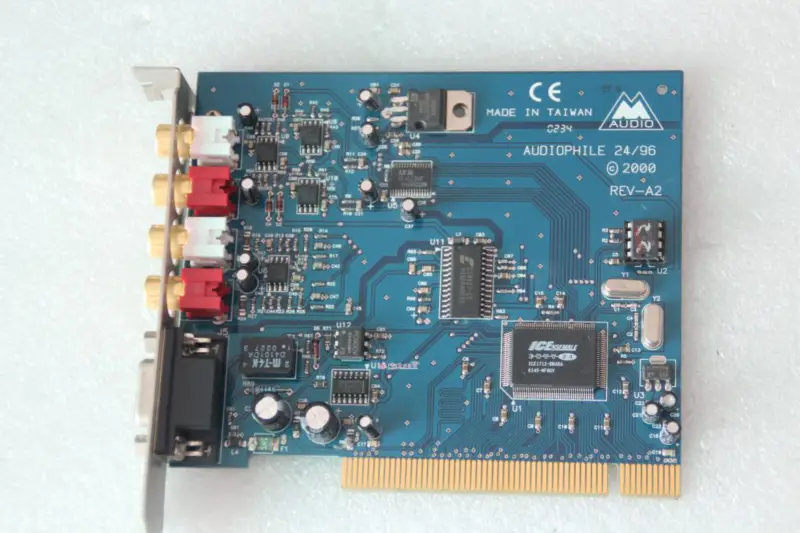 Podpora zvukové karty M-Audio Audiophile 24/96 pro Win7