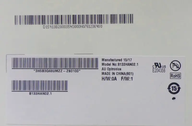 ASUS UX305 UX305FA UX305CA UX305LA náhradní LED displej B133HAN02.1