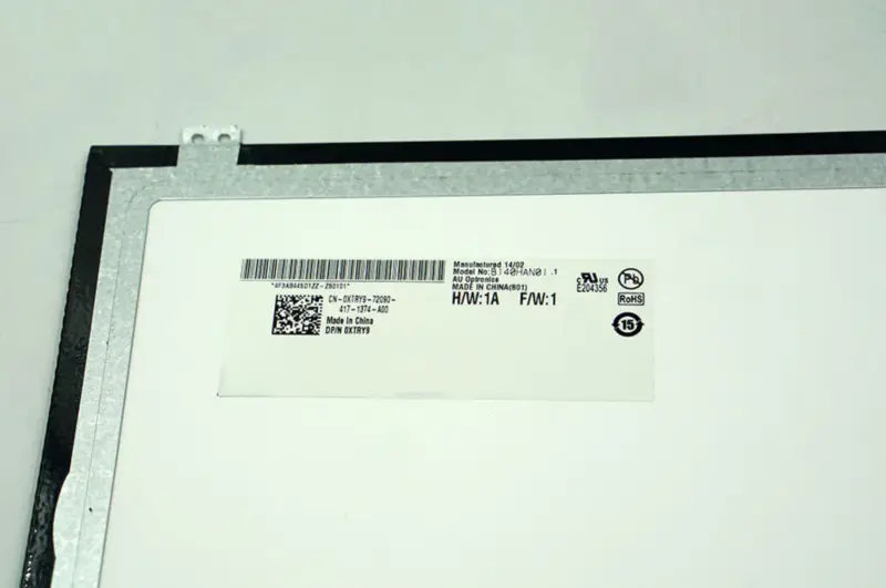 14'' B140HAN01.1 B140HAN01 B140HAN01.2 B140HAN01.3 Full-HD LCD displej IPS FHD 1920*1080 eDP 30pin