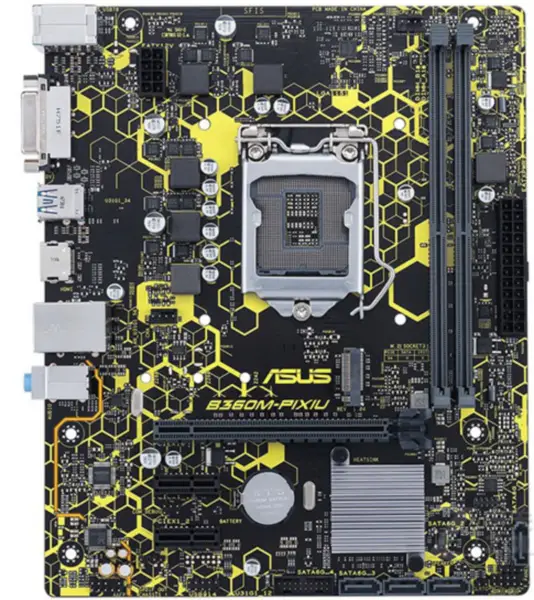 Základní deska ASUS B360M-PIXIU LGA 1151 DDR4 32GB USB3.0 SATA III Micro ATX