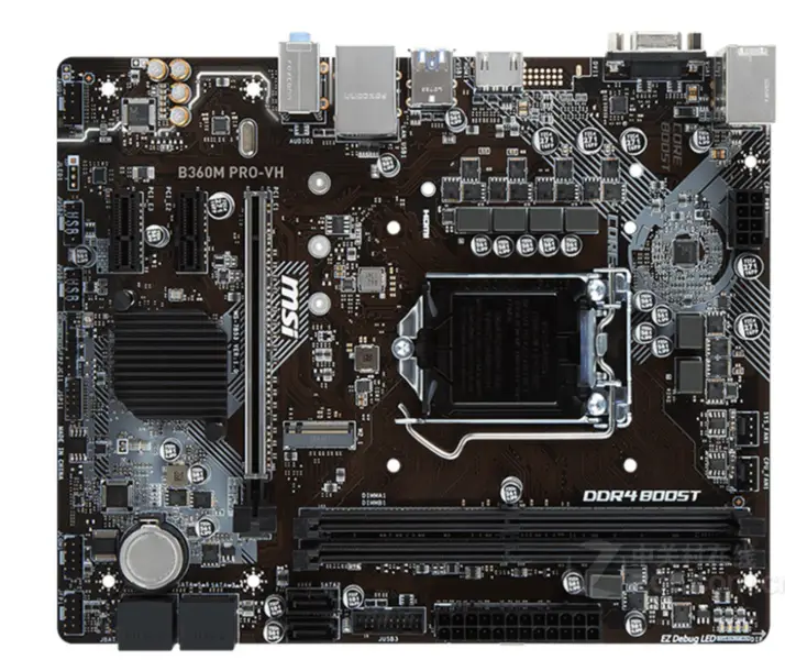 MSI B360M PRO-VH Základní deska pro stolní počítače LGA 1151 DDR4 8. generace Core i7/i5/i3 32GB